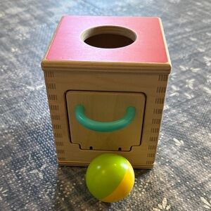 Lovevery Hide & Find Drop Box made of wood